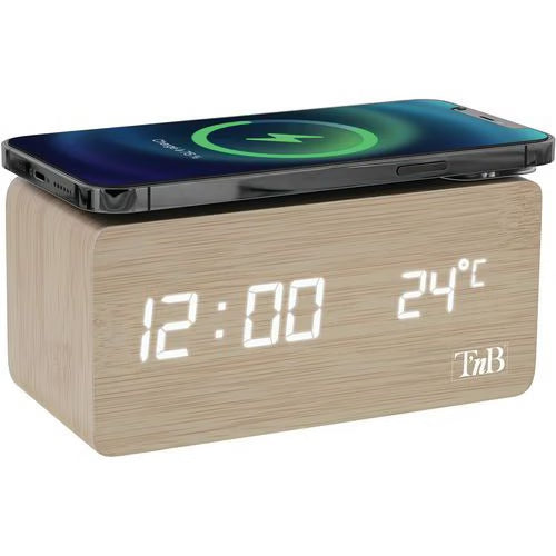 Reveil LED - chargeur a induction
