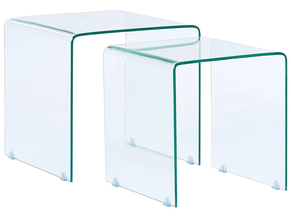 Lot de 2 tables d'appoint