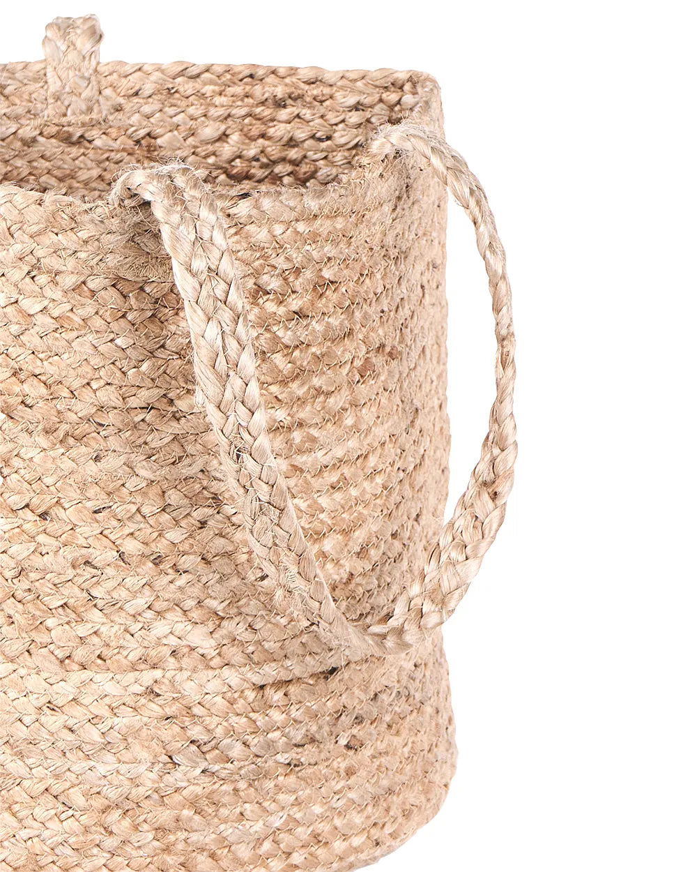 2 paniers Jute Beige