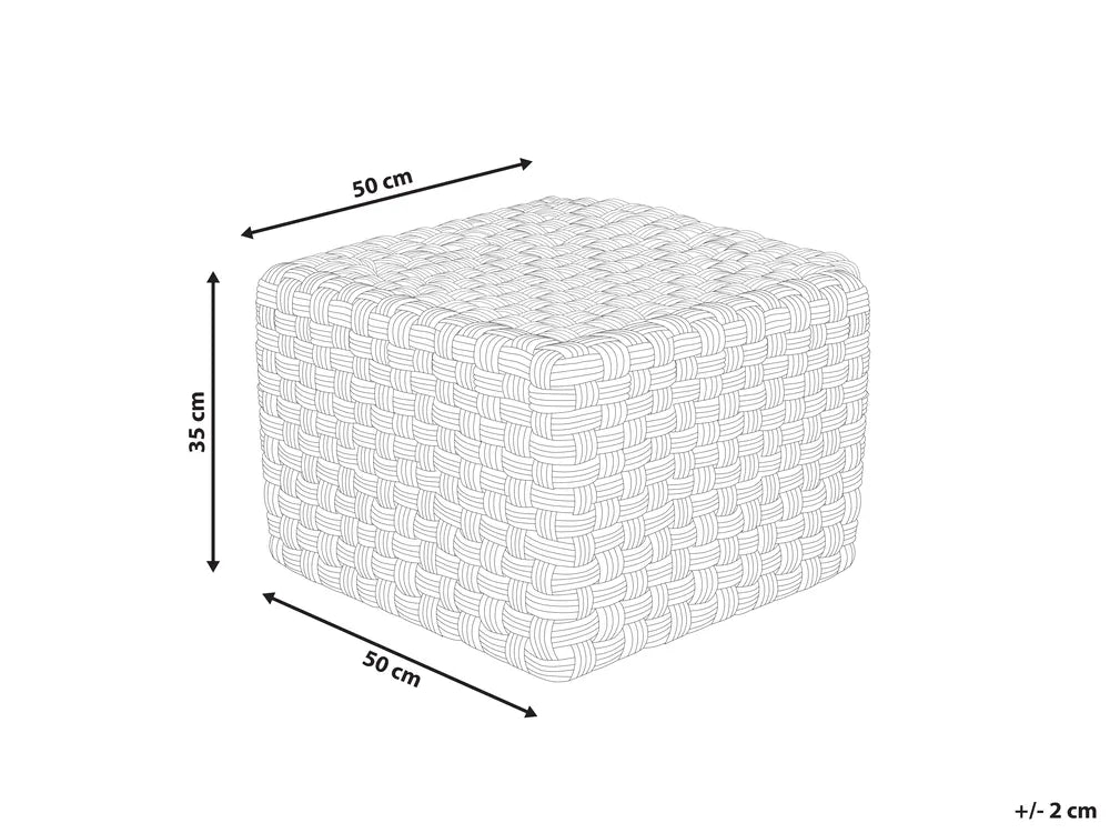 Pouf - Beige clair